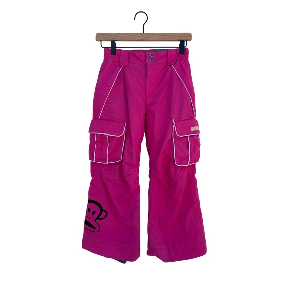 686 Girl's‎ Paul Frank Julius Insulated Ski Snowboard Pink Pants Size XS